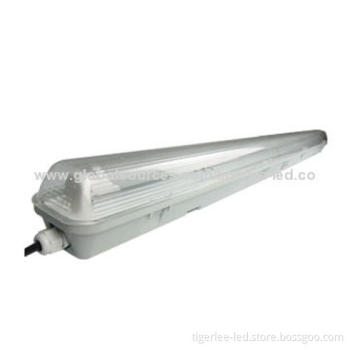 T8 Emergency LED Light Fitting with 9, 18 and 22W, ABS Light Body and PS Diffuser